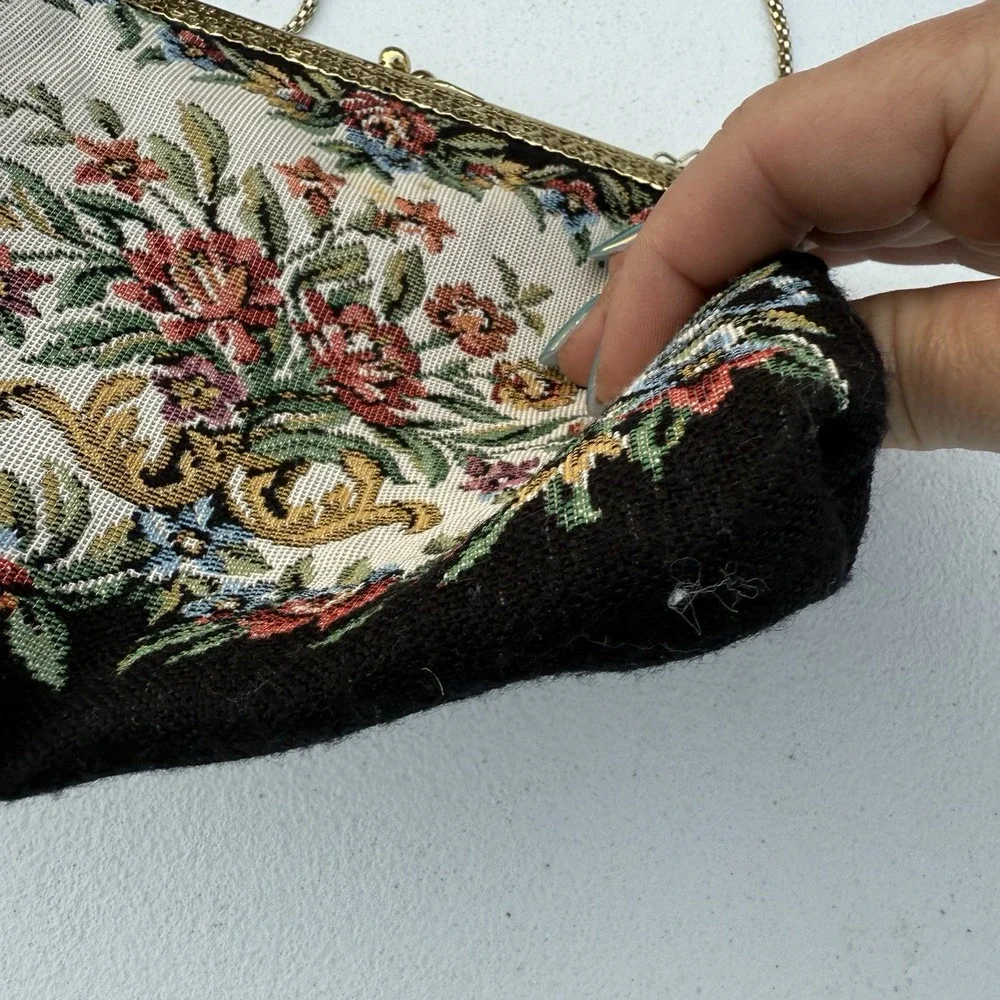 Princess Style - Vintage‎ Tapestry Evening Bag 20th Century